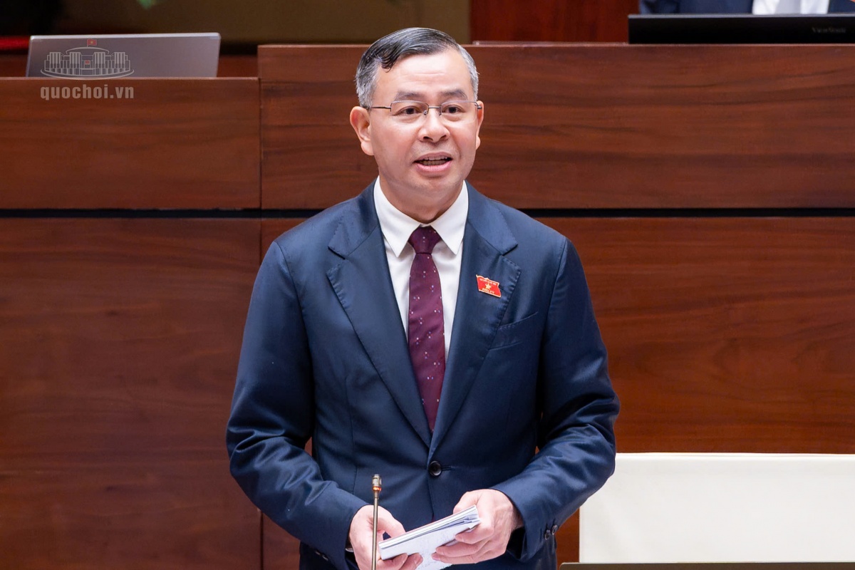 Bộ trưởng Bộ Tài chính Ngô Văn Tuấn phát biểu trước Quốc hội (Ảnh quochoi.vn)) Bộ trưởng Bộ Tài chính Ngô Văn Tuấn phát biểu trước Quốc hội (Ảnh quochoi.vn))