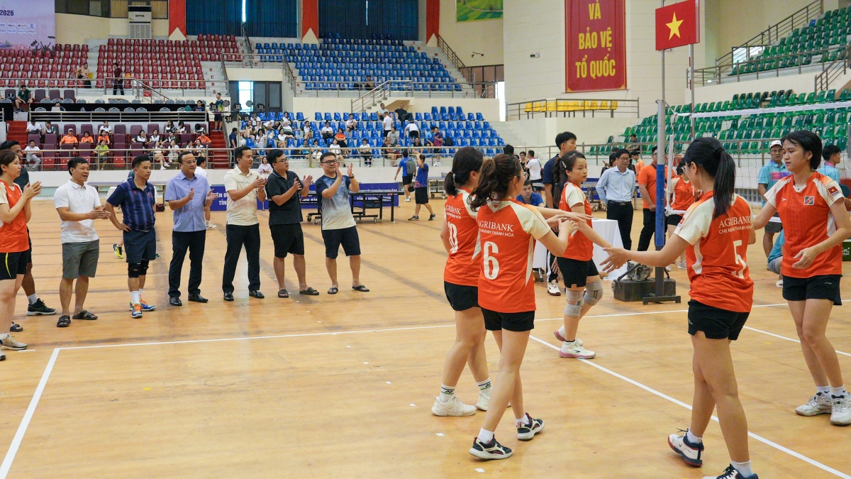 Khai mạc Hội thao ngành Ngân hàng Khu vực 7 lần thứ I năm 2026