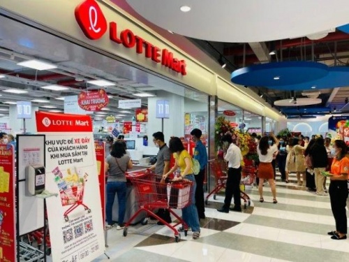 ket noi dua hang viet vao he thong sieu thi lotte mart