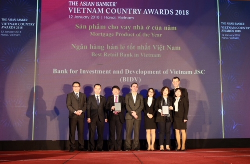 Năm thứ 4 BIDV là ngân hàng bán lẻ tốt nhất Việt Nam