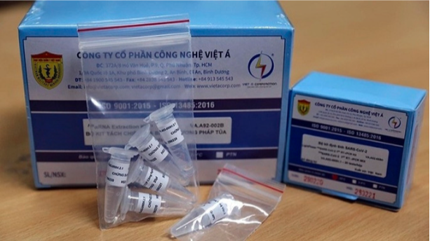 Việt Á nhập kit test từ Trung Quốc khoảng 21.000 đồng