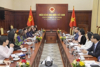 Thống đốc Nguyễn Thị Hồng tiếp Phó Tổng Giám đốc Quỹ tiền tệ quốc tế