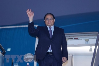 Thủ tướng Phạm Minh Chính lên đường thăm chính thức CHDCND Lào