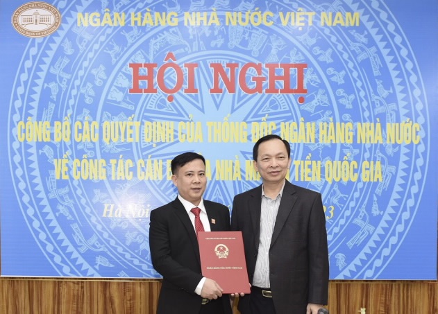 cong bo cac quyet dinh bo nhiem can bo nha may in tien quoc gia