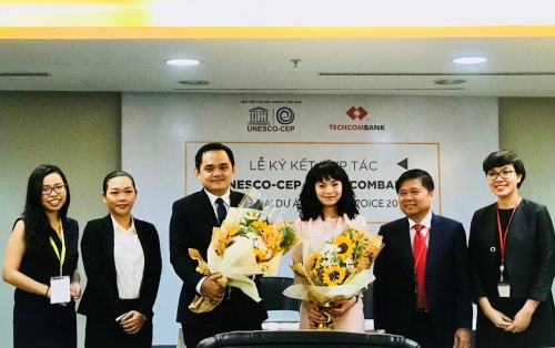 UNESCO-CEP và Techcombank hợp tác phát triển nhân tài Việt