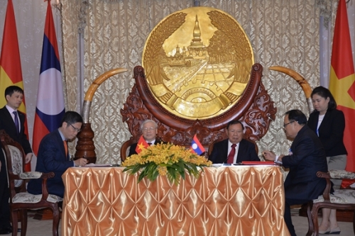 Thể hiện sâu đậm mối quan hệ hữu nghị vĩ đại, đoàn kết đặc biệt Việt – Lào