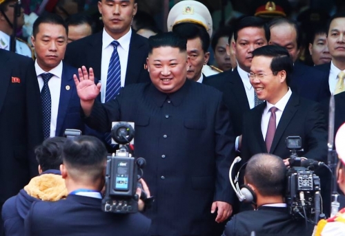 Chủ tịch Triều Tiên Kim Jong-un đến Việt Nam