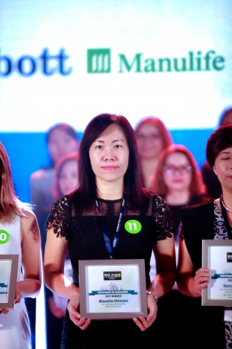 Manulife Việt Nam là nơi làm việc tốt nhất ngành bảo hiểm