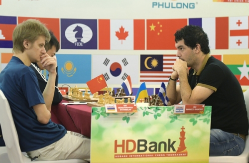 Giải Cờ vua Quốc tế HDBank: Nhiều bất ngờ trong ván đấu thứ 7