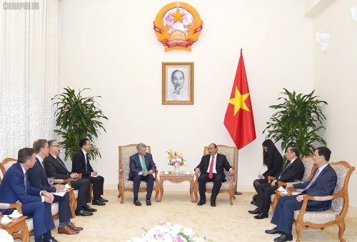 Thủ tướng đề nghị VISA tiếp tục hỗ trợ Việt Nam phát triển thanh toán điện tử