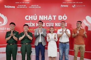 Amway Việt Nam tiếp tục đồng hành cùng chương trình hiến máu 