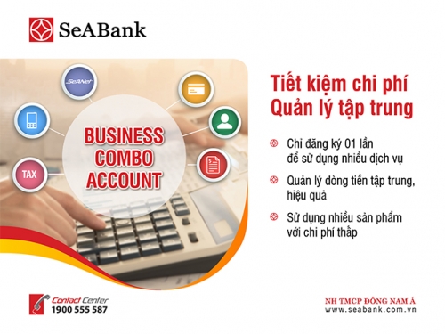 SeABank triển khai gói tài khoản giúp DN tiết kiệm tới 55% chi phí dịch vụ