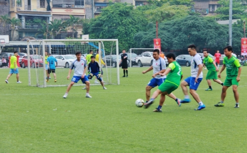 Khai mạc Giải bóng đá Cup báo Lao động Thủ đô lần thứ V năm 2019