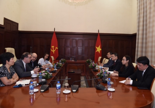 Thống đốc Lê Minh Hưng tiếp tân Trưởng đại diện IMF tại Việt Nam