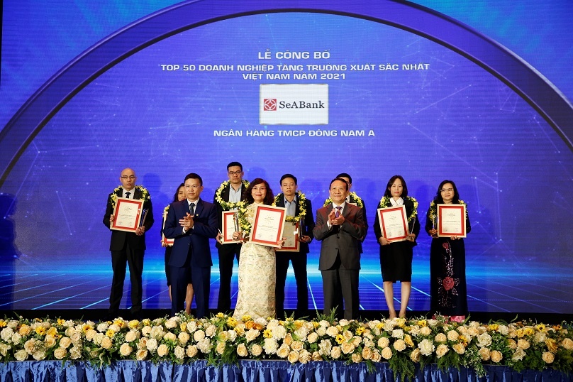 seabank duoc vinh danh top 50 doanh nghiep tang truong xuat sac nhat viet nam
