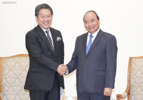 Thủ tướng tiếp Thống đốc Ngân hàng Hợp tác quốc tế Nhật Bản