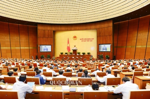 Quốc hội nghe trình dự án Bộ Luật Lao động (sửa đổi)
