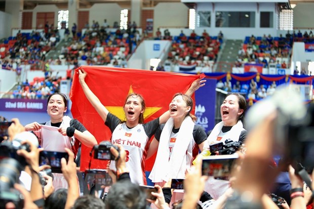SEA Games 32: Đội Tuyển Bóng rổ nữ Việt Nam lần đầu đăng quang