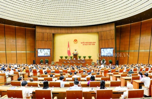 Quốc hội họp phiên bế mạc kỳ họp thứ 5