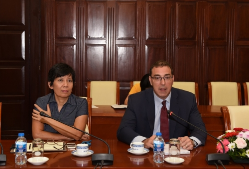 Thống đốc NHNN tiếp Trưởng đại diện IMF tại Việt Nam