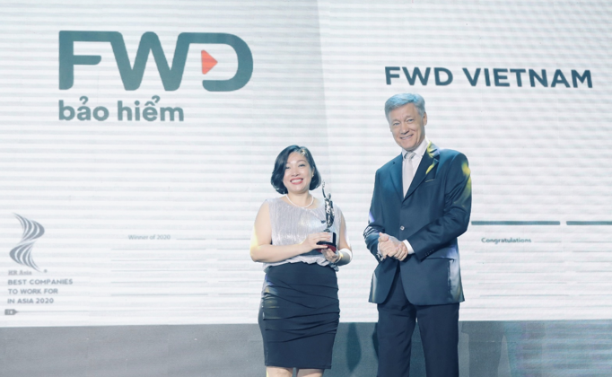 FWD Việt Nam - một trong những công ty có môi trường làm việc tốt nhất châu Á 