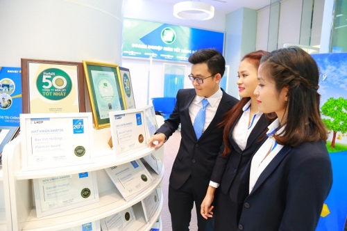 Năm thứ tư liên tiếp, Bảo Việt được Forbes bình chọn top 50 thương hiệu dẫn đầu năm