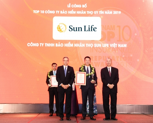 Sun Life Việt Nam: Top 10 bảo hiểm nhân thọ uy tín nhất Việt Nam năm 2019