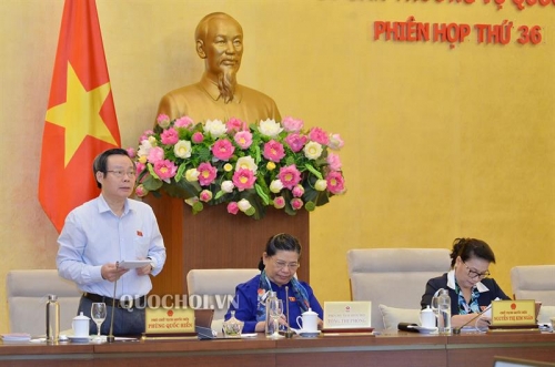 Ủy ban Thường vụ Quốc hội cho ý kiến về việc bổ sung dự toán NSNN năm 2019 cho tỉnh Hà Tĩnh, Quảng Bình