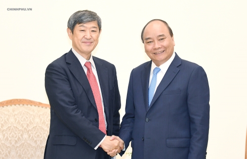 Thủ tướng Chính phủ tiếp Chủ tịch Cơ quan Hợp tác quốc tế Nhật Bản