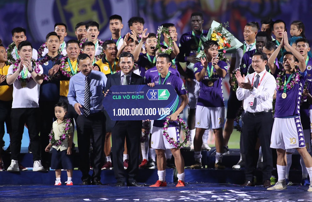 CLB Hà Nội bảo vệ thành công ngôi vô địch Cúp quốc gia