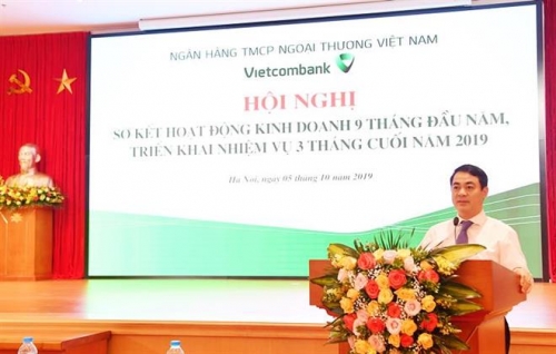 Vietcombank: Dư nợ tín dụng tăng 11,6% sau 9 tháng đầu năm