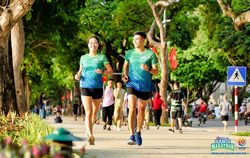 VPBank Hanoi Marathon ASEAN 2020 với khẩu hiệu 