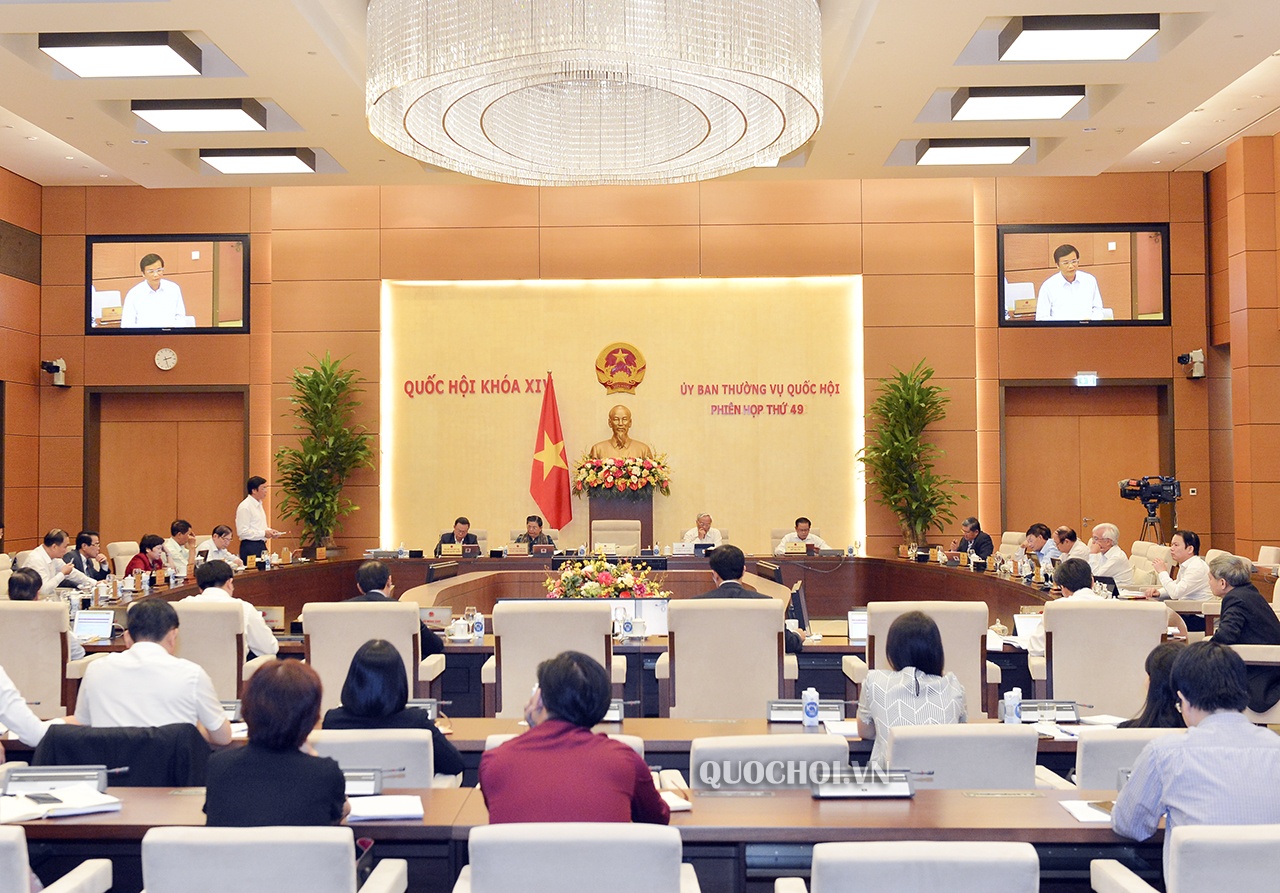 Ủy ban Thường vụ Quốc hội cho ý kiến về tổ chức chính quyền đô thị tại TP.Hồ Chí Minh