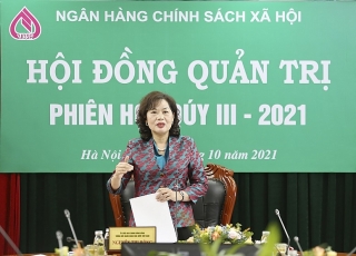 Thống đốc Nguyễn Thị Hồng chủ trì Phiên họp Hội đồng quản trị NHCSXH thường kỳ quý III/2021