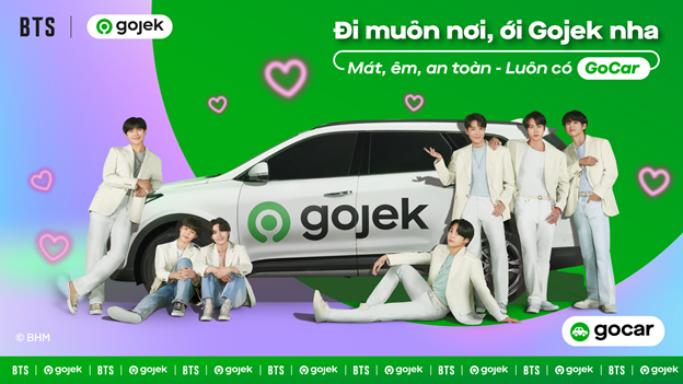Gojek công bố ra mắt chiến dịch BTS Gojek tại Việt Nam
