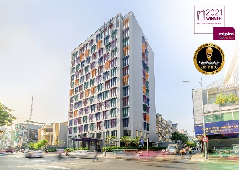 Khách sạn Wink Trung tâm Sài Gòn đoạt hai giải thưởng quốc tế