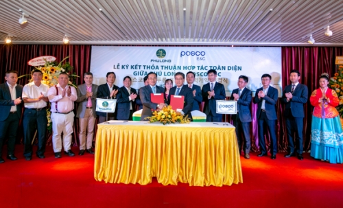 Posco E&C sẽ làm tổng thầu, thi công các dự án của Phú Long