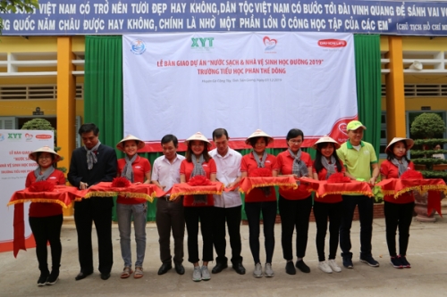 Quỹ Vì cuộc sống tươi đẹp tiếp tục bàn giao công trình nước sạch tại Tiền Giang