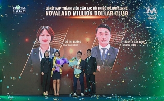 2 thành viên đầu tiên của Novaland Million Dollar Club