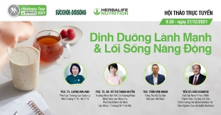 Herbalife Việt Nam cùng Báo Sức khỏe & Đời sống tổ chức 