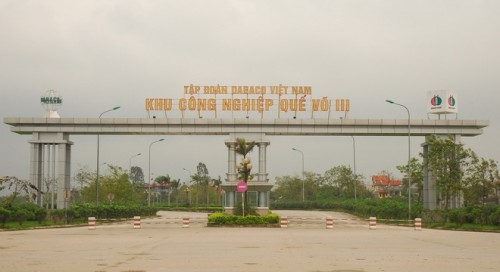 Chuyển đổi chủ đầu tư hạ tầng kỹ thuật KCN Quế Võ III, tỉnh Bắc Ninh