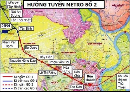 Báo cáo UBTV Quốc hội việc điều chỉnh dự án đường sắt Bến Thành-Tham Lương