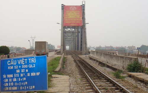 Bổ sung cầu Việt Trì - Ba Vì vào quy hoạch phát triển GTVT đường bộ