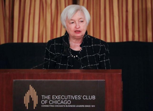 Chủ tịch Fed Yellen cho biết có thể tăng lãi suất trong tháng 3