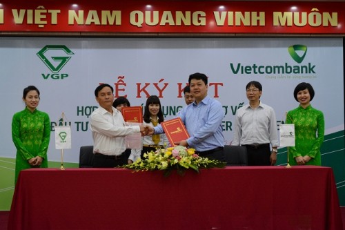 Vietcombank Hải Phòng tài trợ 700 tỷ đồng xây Cảng Container VIP Green Port