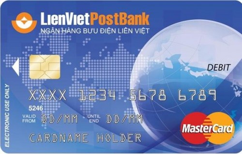 LienVietPostbank sẽ có thêm 1 loại thẻ ghi nợ nội địa