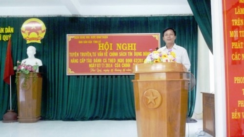 Bình Thuận: Thêm gần 35 tỷ đồng cho vay đóng mới, nâng cấp tàu cá theo NĐ67