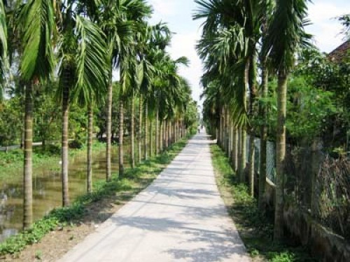 Huyện Hải Hậu được công nhận đạt chuẩn nông thôn mới năm 2015
