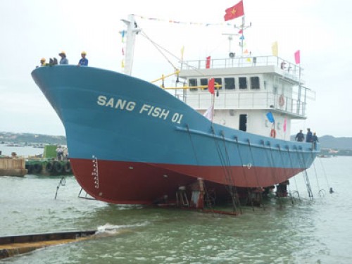 BIDV Hà Tĩnh cho vay hơn 39 tỷ đồng đóng 3 tàu cá vỏ thép