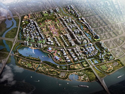 Gần 9.900 tỷ đồng xây dựng Hạ tầng kỹ thuật khu đô thị mới Bắc sông Cấm